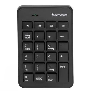 Teclado Num&eacute;rico Usb Profesional De Teclas Planas Tm-100504
