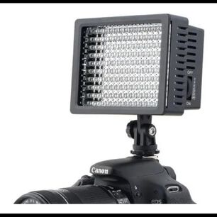 Foco Led 160 Luces Flash C&aacute;mara Videograbadora + 2 Filtros