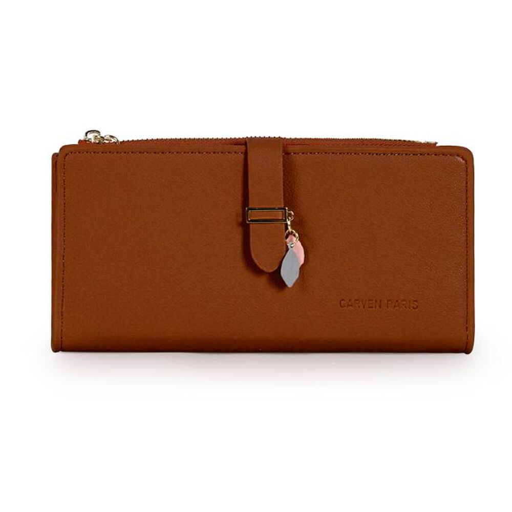 Billetera Mujer Vera Café Carven image number 2.0