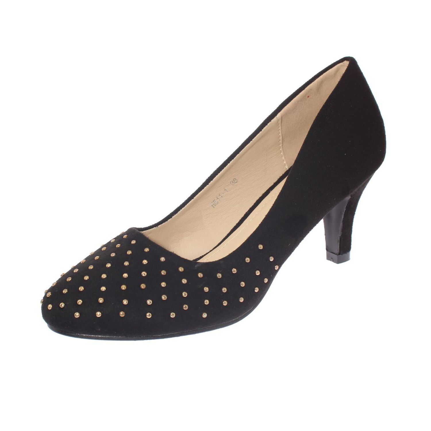 Zapato Taco Negro Heriel Art. 5h5111black image number 0.0