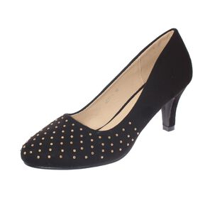 Zapato Taco Negro Heriel Art. 5h5111black