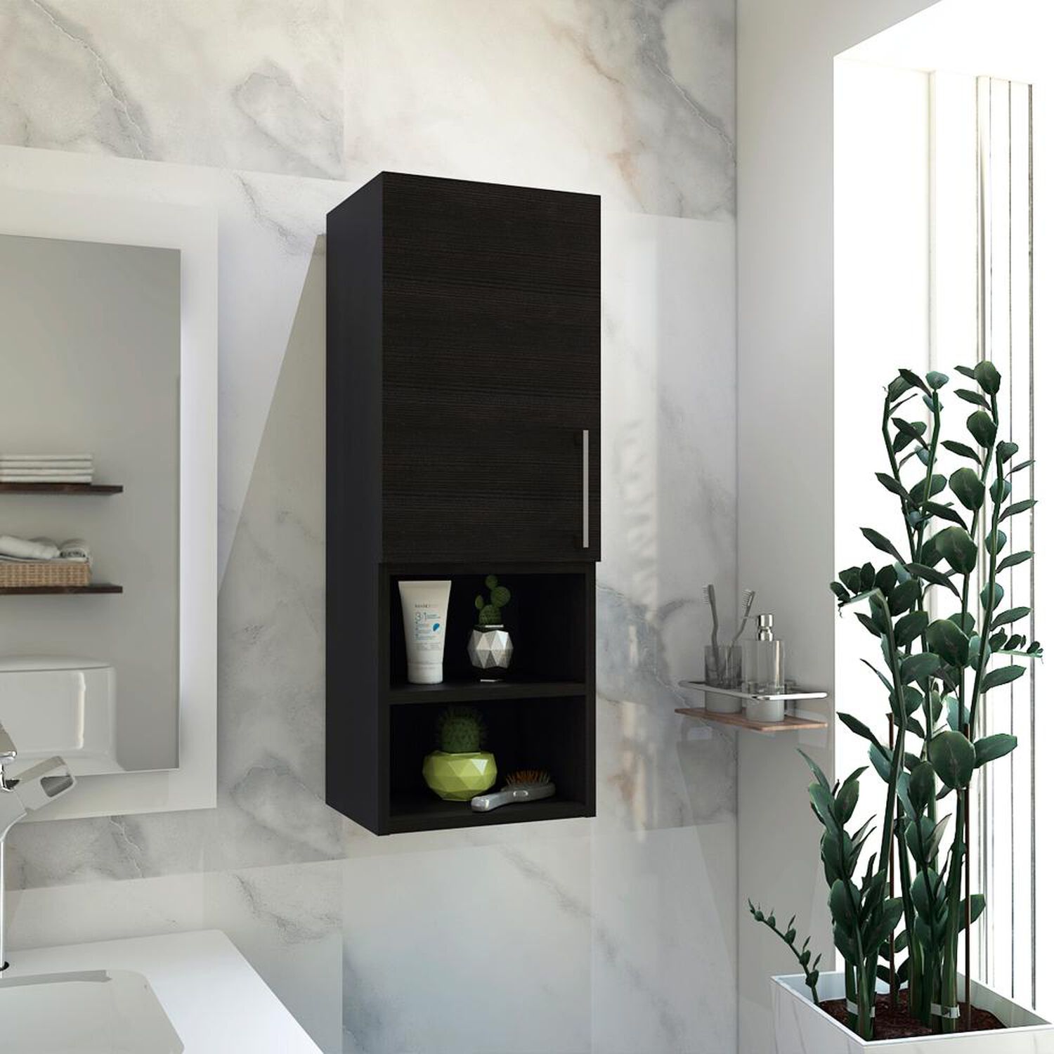 Mueble De Ba&ntilde;o Tuhome Almacenamiento Barcelona / 1 Puerta image number 0.0