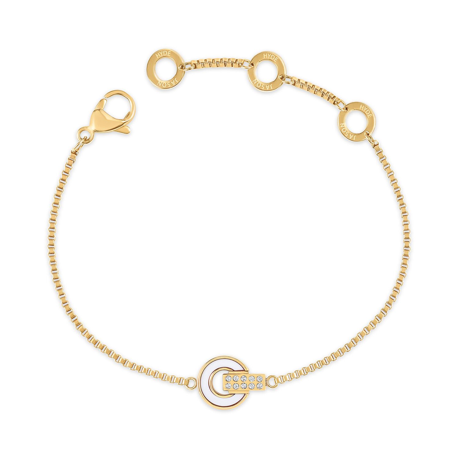 Pulsera Jason Hyde Blanco Mujer image number 0.0