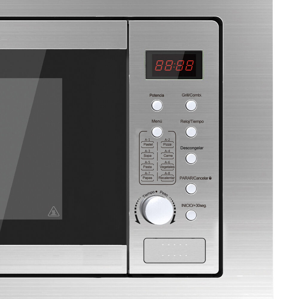 Horno Microondas Empotrable Acero Inoxidable 25l image number 3.0