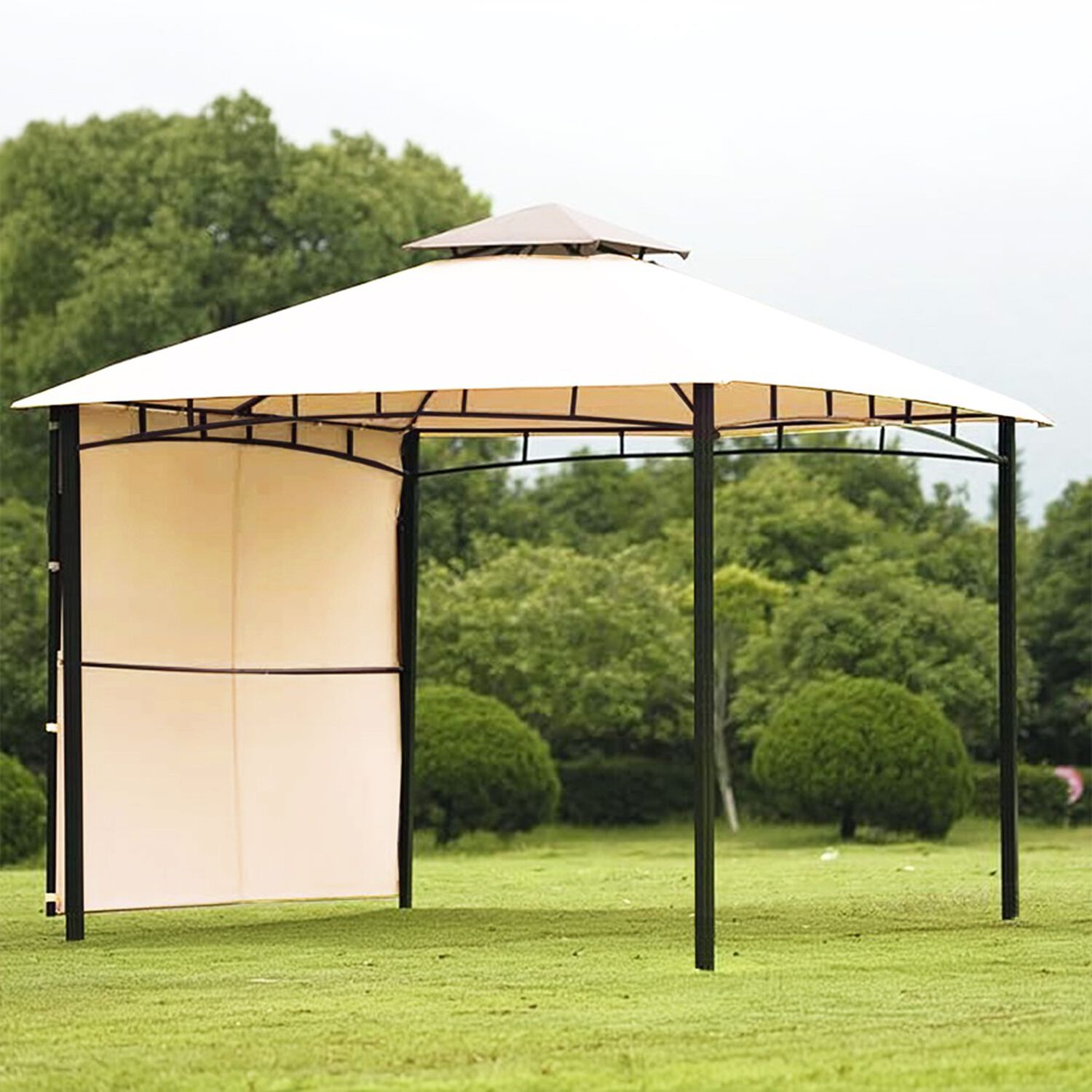 P&eacute;rgola Quintay Con Lateral 3x3mt Marfil image number 8.0