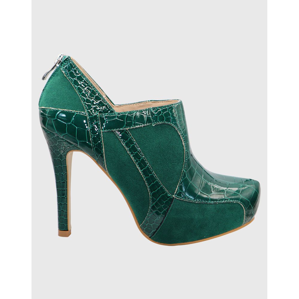 Botin Taco Aguja Verde image number 1.0
