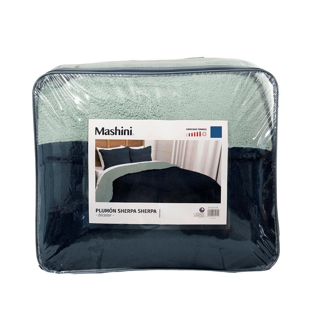 Plumon Sherpa/sherpa 1.5 Plazas Azul-verde image number 4.0