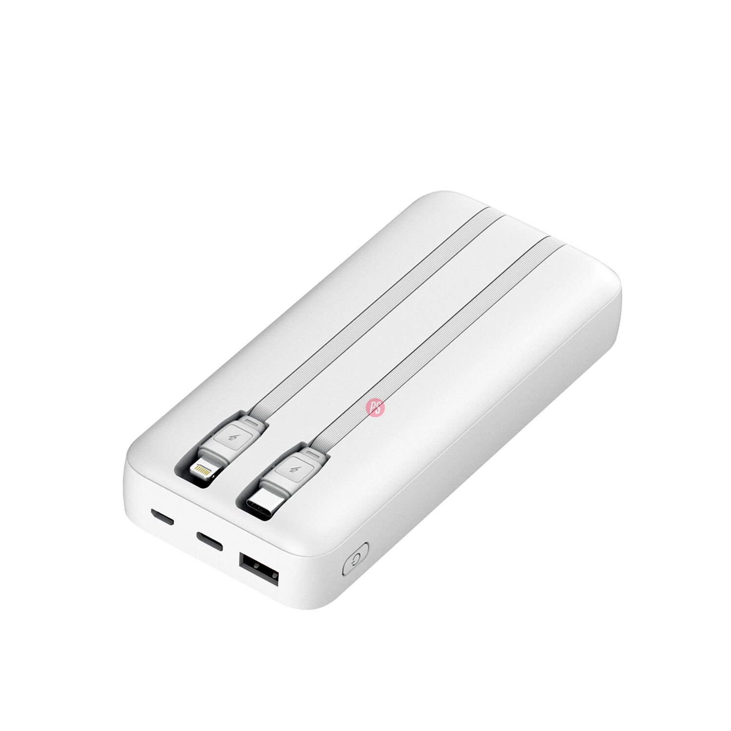 Power Bank 20000mah 22.5w + 2 Cables Incluidos Blanco - Ps image number 1.0