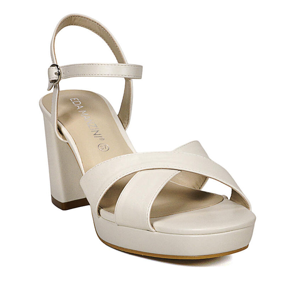 Sandalia Nelvis Plateado image number 3.0