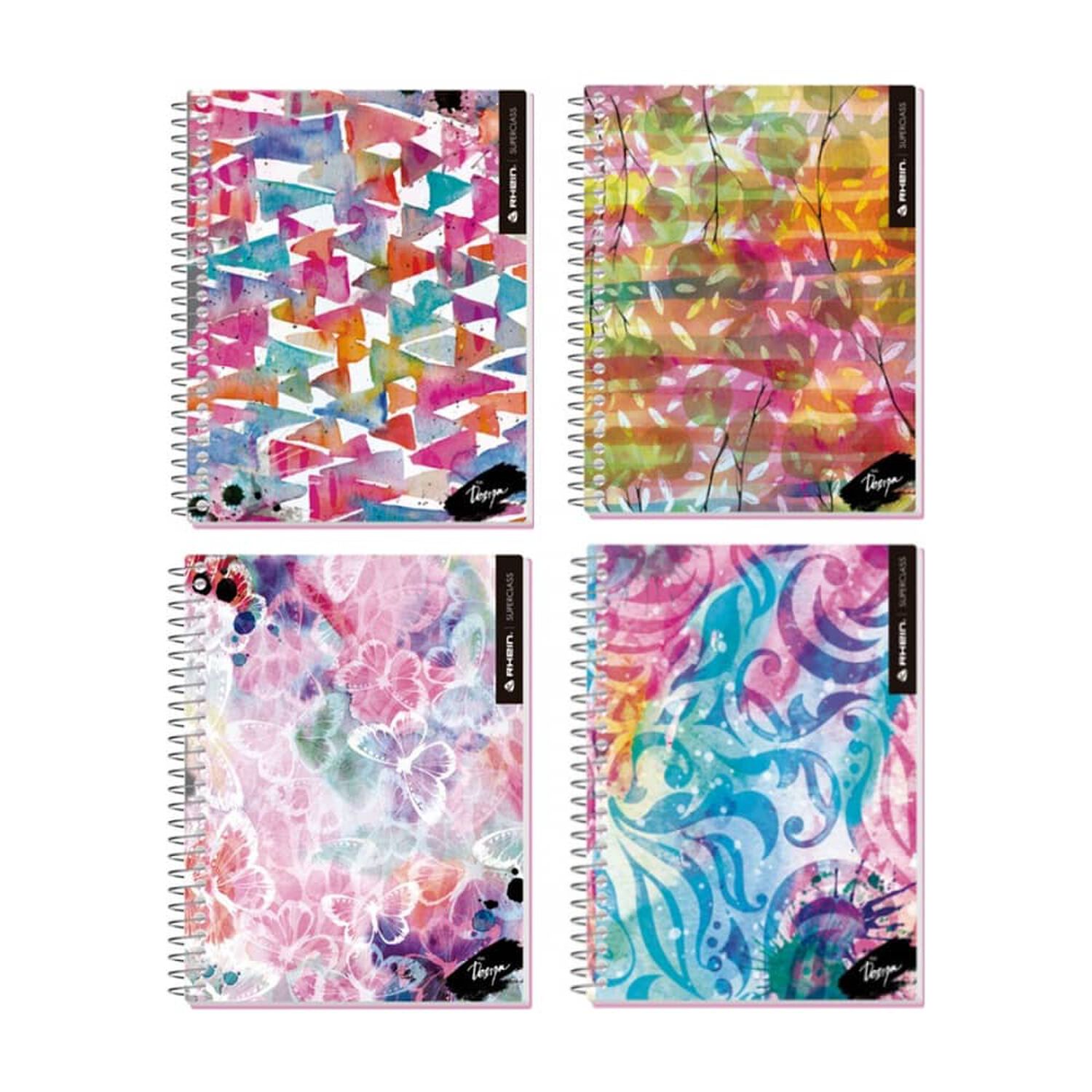 Pack 5 Cuadernos Design Rhein Carta 150 Hojas Tapa Dura image number 0.0