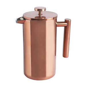 Cafetera Prensa Francesa Simple Cook Bolonia Cobre