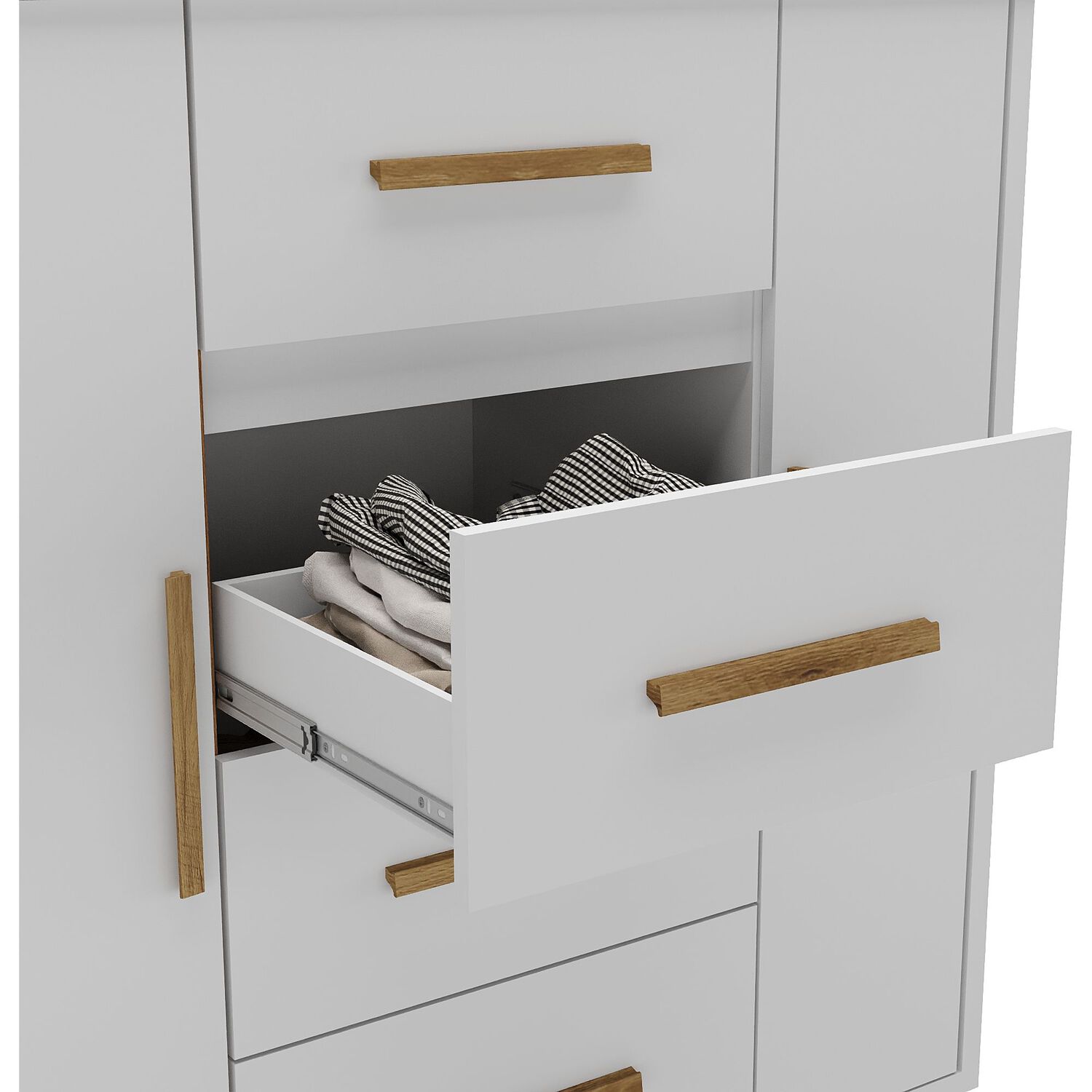 Comoda Di Poretti Design Kyra / 2 Puertas / 4 Cajones image number 3.0