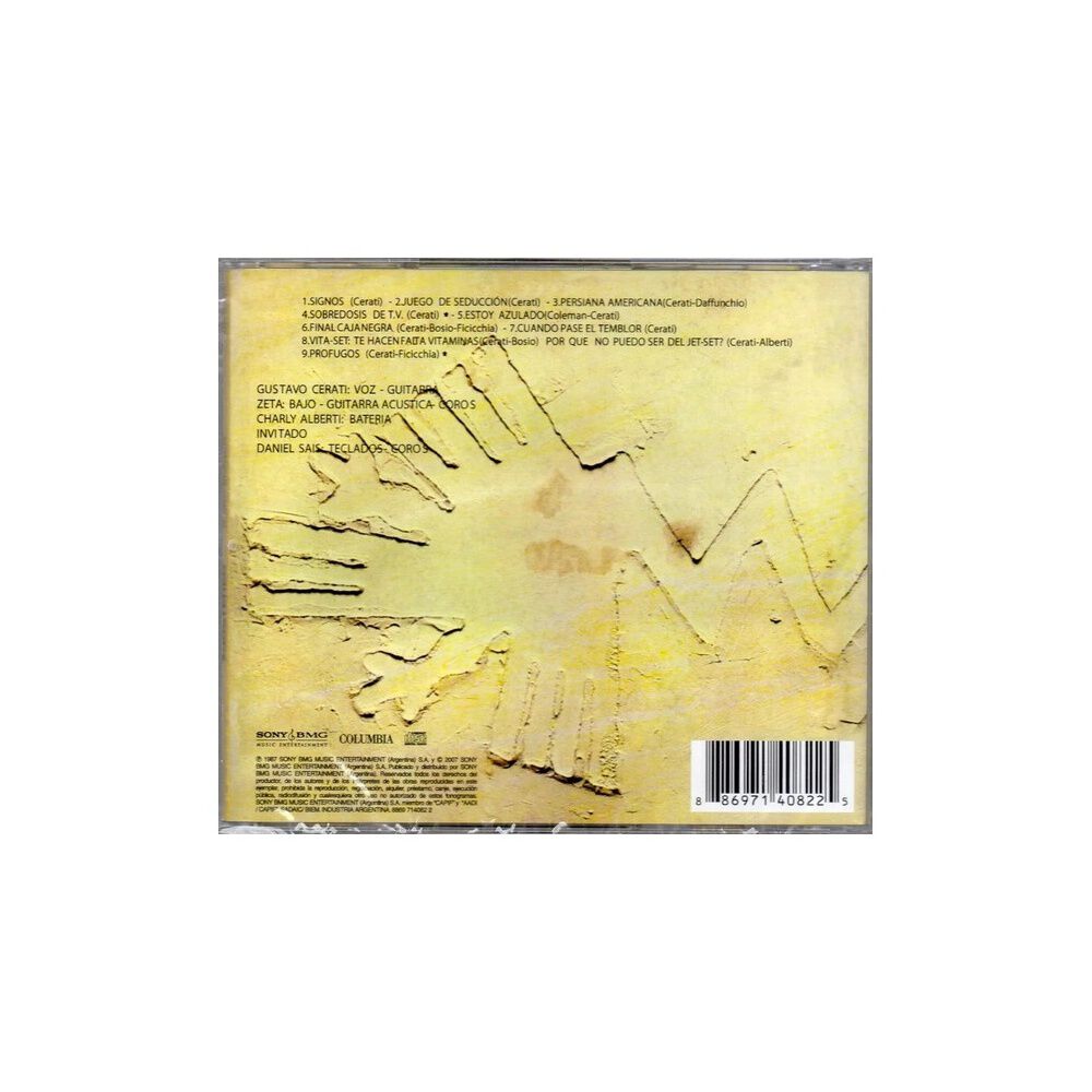 Soda Stereo - Ruido Blanco | Cd image number 1.0