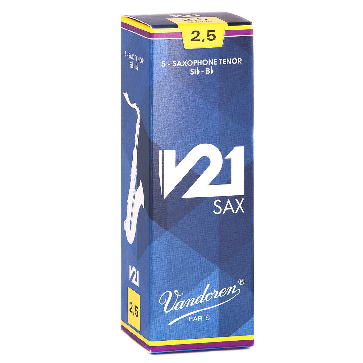 Caja De Ca&ntilde;as Saxo Tenor V21 N. 2.5 Sr8225 Vandoren image number 1.0