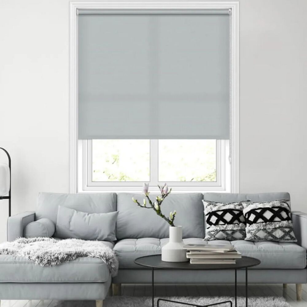 Cortina Roller Rustica Deluxe 100x160 Cm Blanco image number 2.0