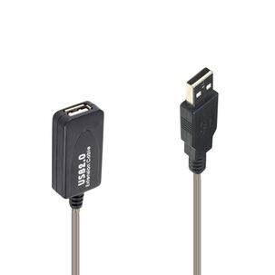 Extensi&oacute;n Usb 2.0 Activa De 10metros Reforzado 480mbps Gc529