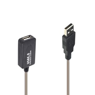 Extensi&oacute;n Usb 2.0 Activa De 10metros Reforzado 480mbps Gc529