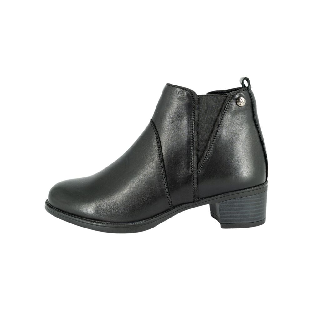 Botin De Cuero Lady Negro Alquimia image number 1.0