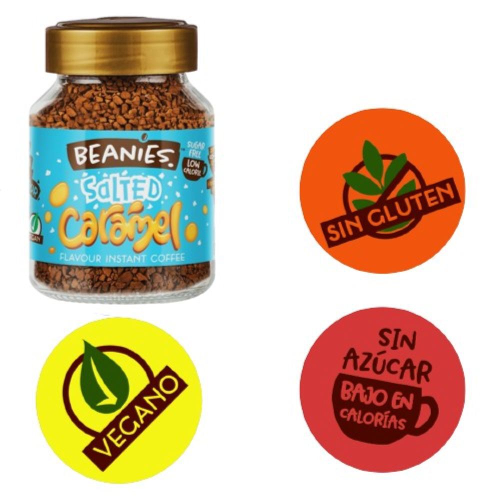 Caf&eacute; Beanies Liofilizado Salted Caramel image number 2.0