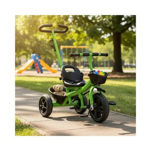 Triciclo Multisteps Ni&ntilde;os Ni&ntilde;as Infantil Verde