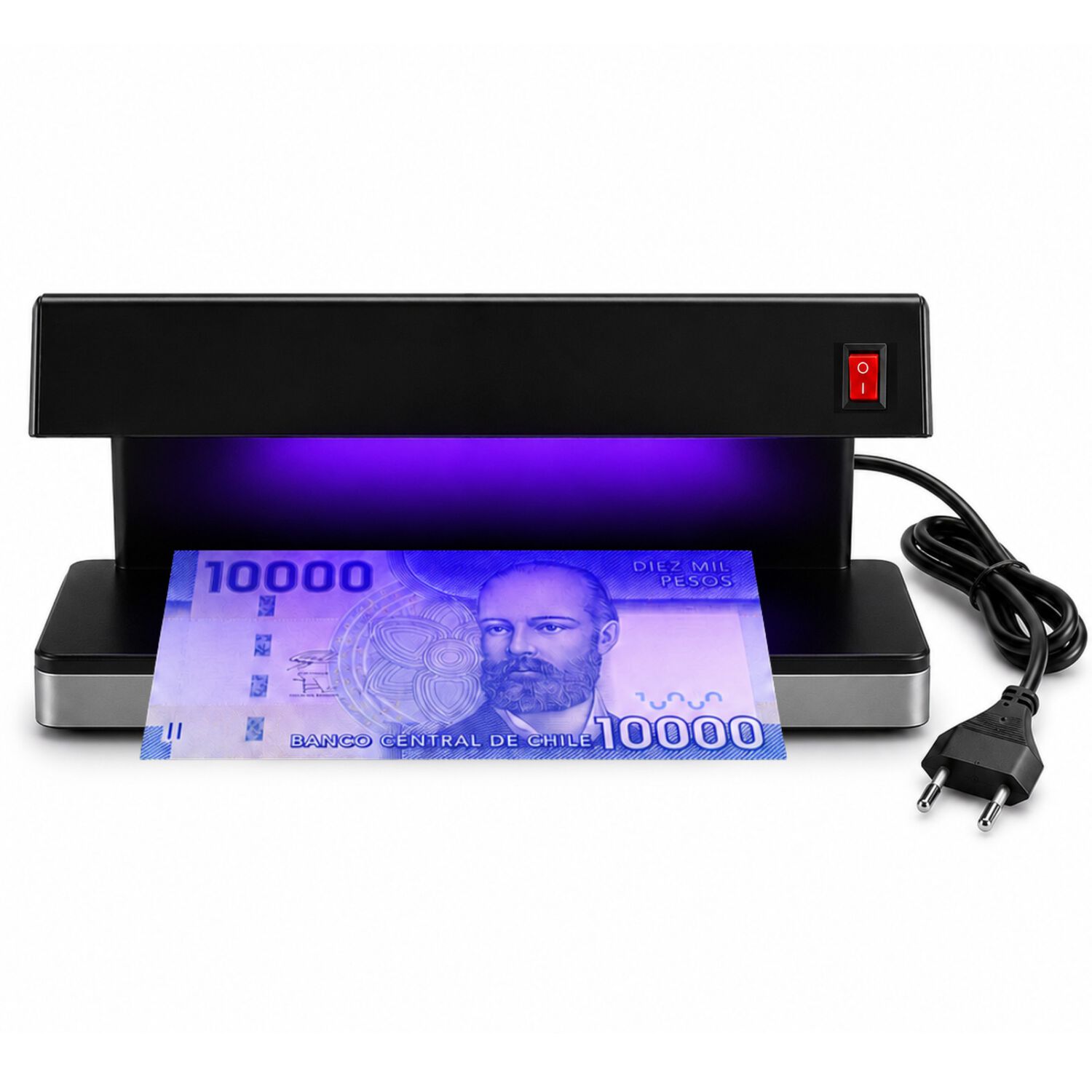 Detector De Billetes Falsos Con Doble Luz Ultra Violeta 6w image number 4.0