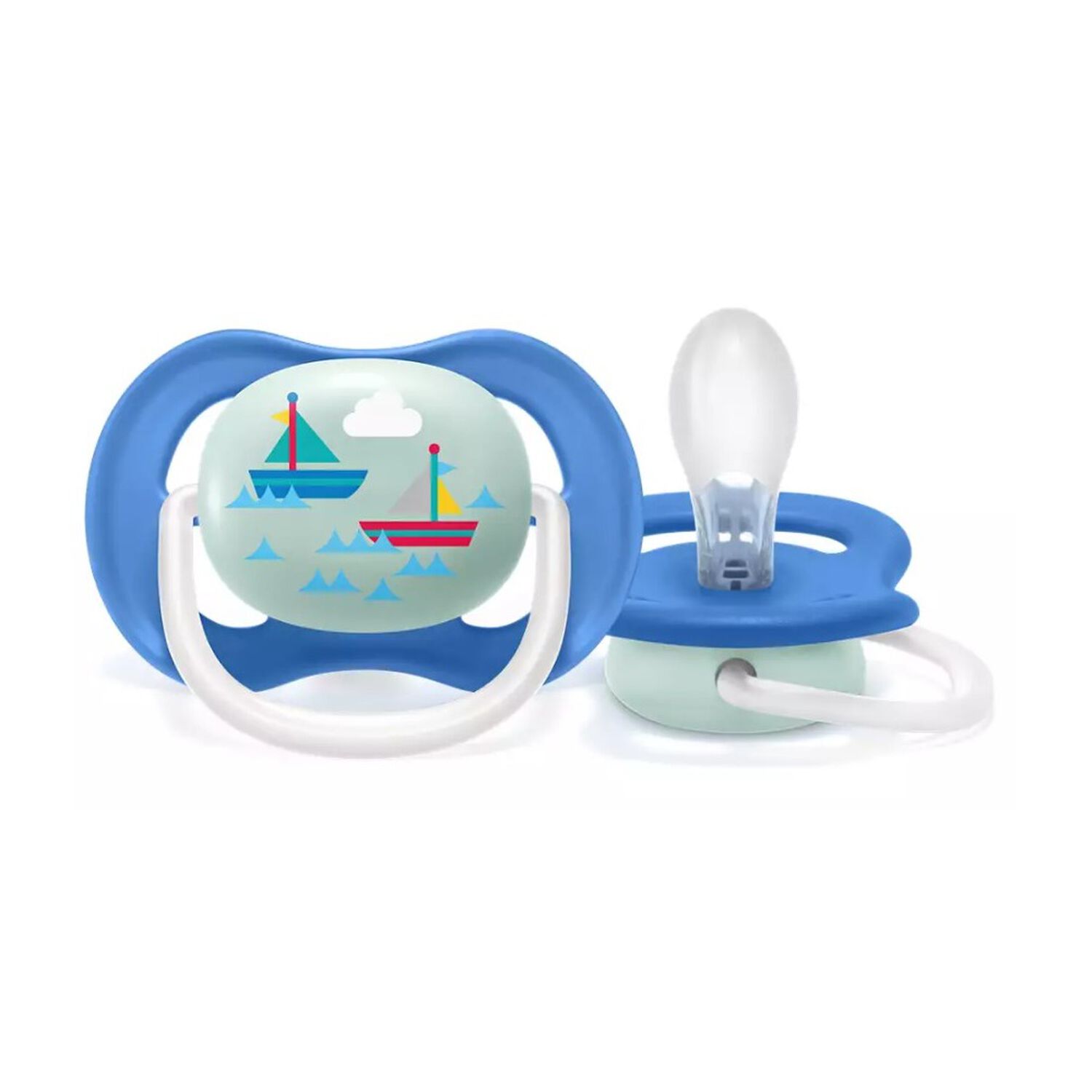 Chupete Avent Ultra Air Collection Barcos 6-18m Scf081/07 image number 0.0