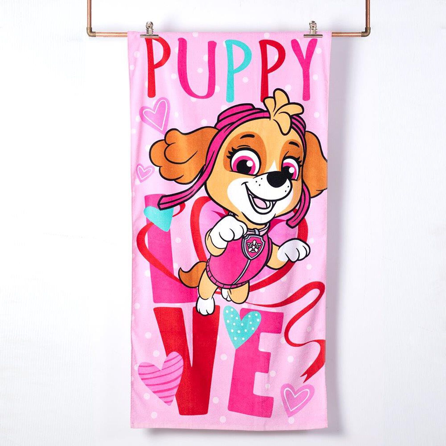 Toalla Playa 70x140 Paw Patrol Amor image number 0.0