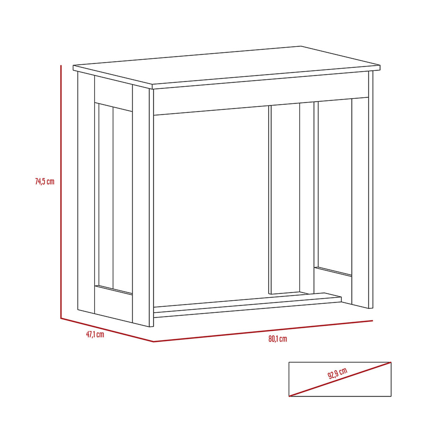 Combo Escritorio Casaideal Office + Closet Casaideal Home / 2 Puertas image number 4.0