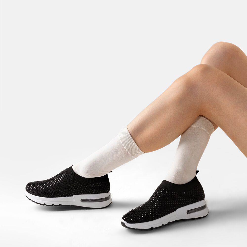 Zapatilla Deportiva Negra Mujer Weide Tfa181 image number 1.0