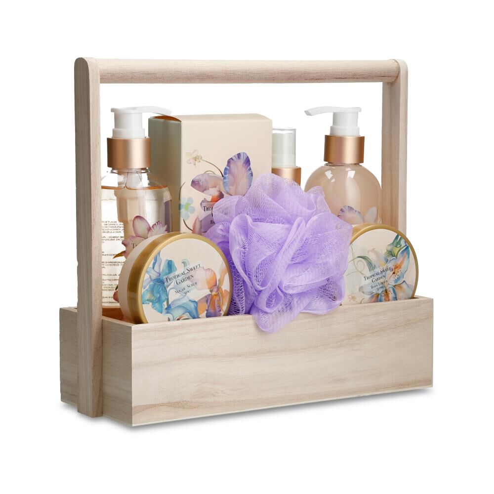 Set De Spa Set Geeps Secret / 100 Ml + 50 Grs + 50 Grs + 90 Ml + 190 Ml + 50 Ml / + Gel De Ducha + Sales De Baño + Exfoliante Para El Cuerpo + Splash Corporal + Burbujas Para El Baño + Loción Corporal image number 0.0