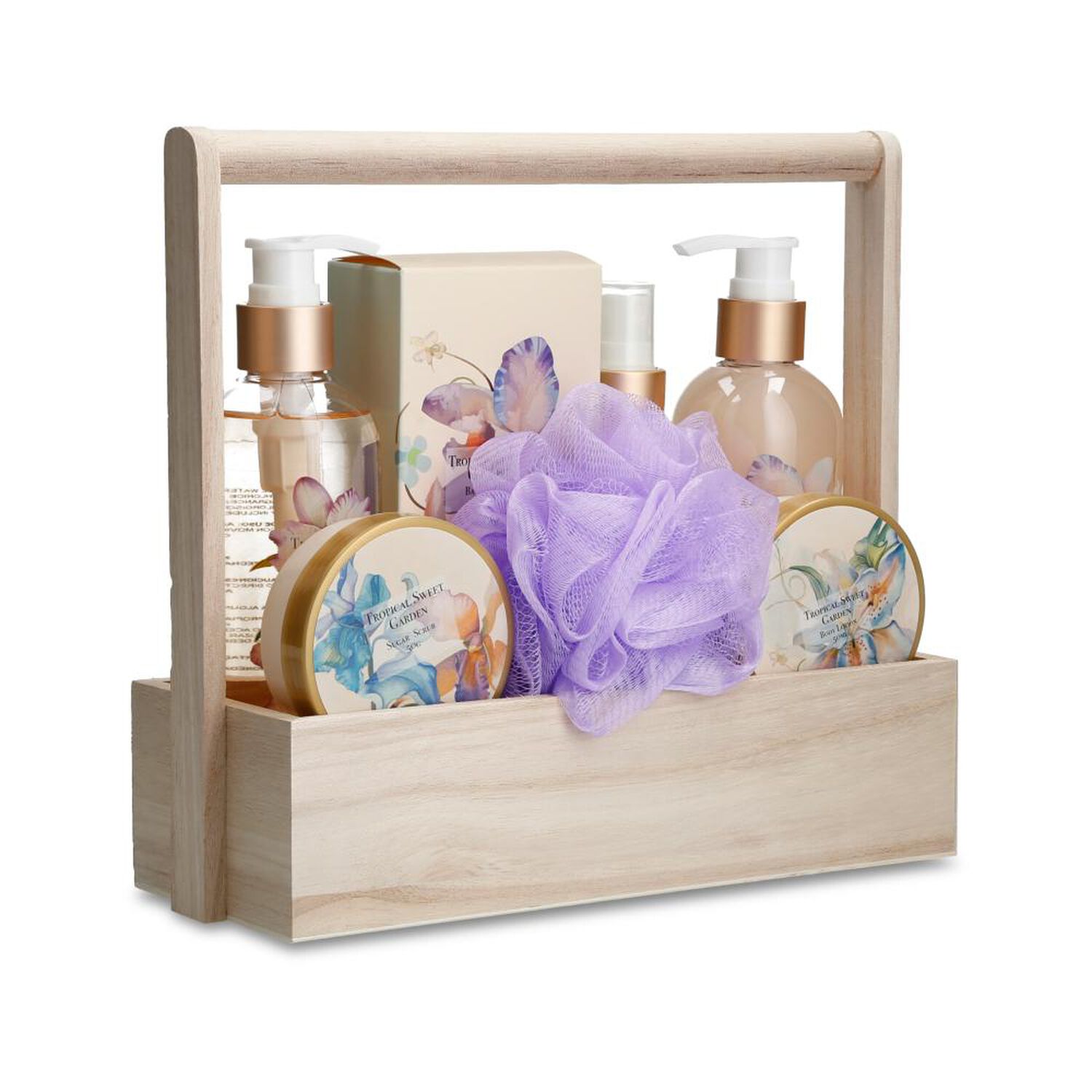 Set De Spa Set Geeps Secret / 100 Ml + 50 Grs + 50 Grs + 90 Ml + 190 Ml + 50 Ml / + Gel De Ducha + Sales De Ba&ntilde;o + Exfoliante Para El Cuerpo + Splash Corporal + Burbujas Para El Ba&ntilde;o + Loci&oacute;n Corporal image number 0.0