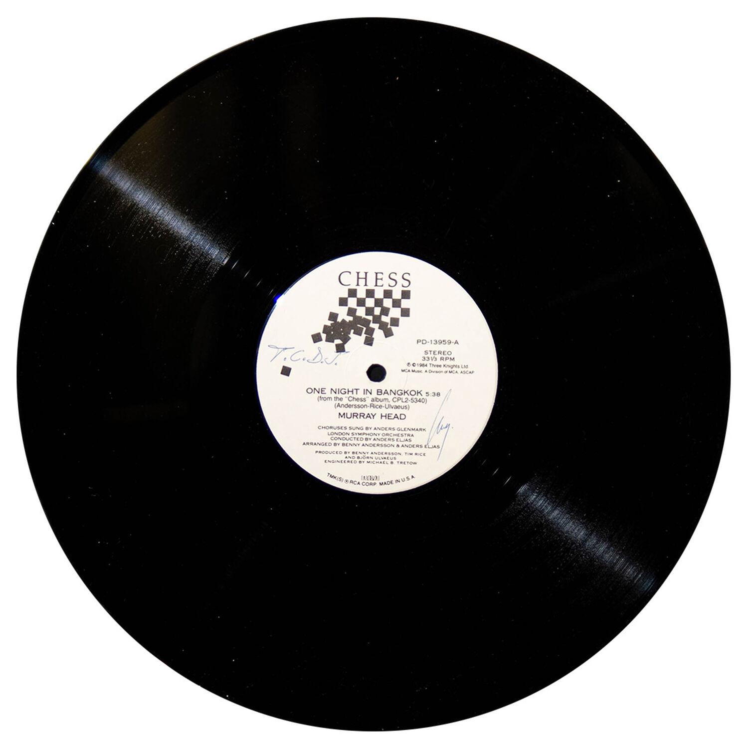 Murray Head - One Night In Bangkok | 12" Maxi Single Usado image number 2.0