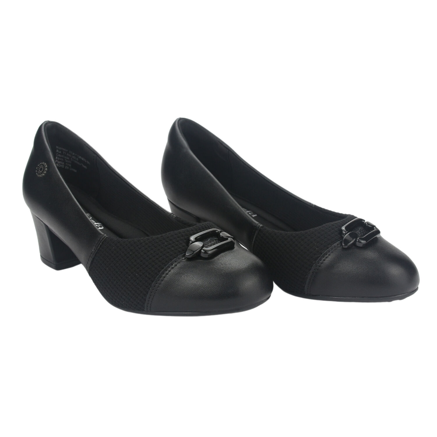 Zapato Chalada Mujer Flexi-57 Negro Casual image number 4.0