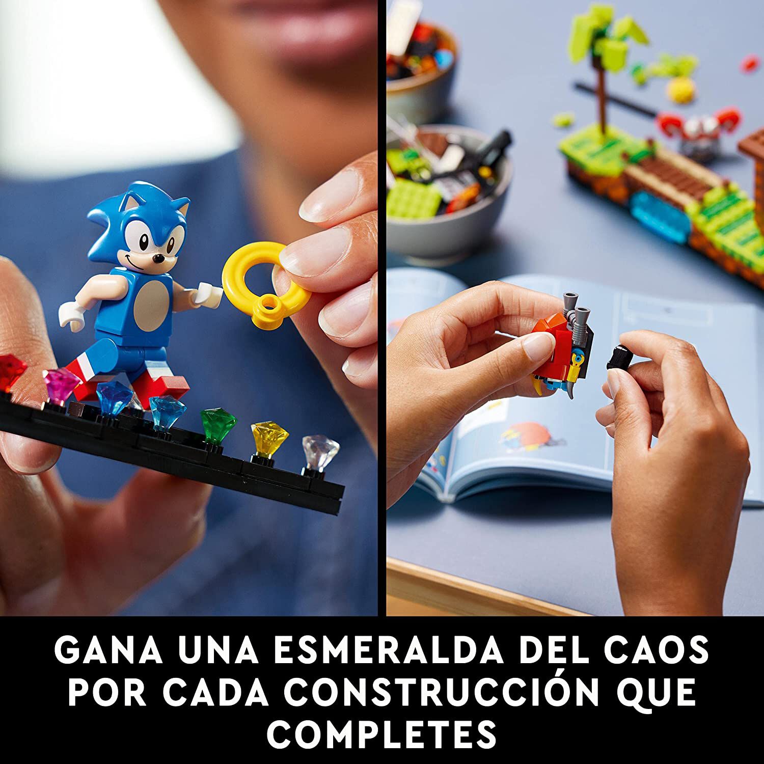 Lego Sonic - Green Hill Zone - 21331 image number 2.0