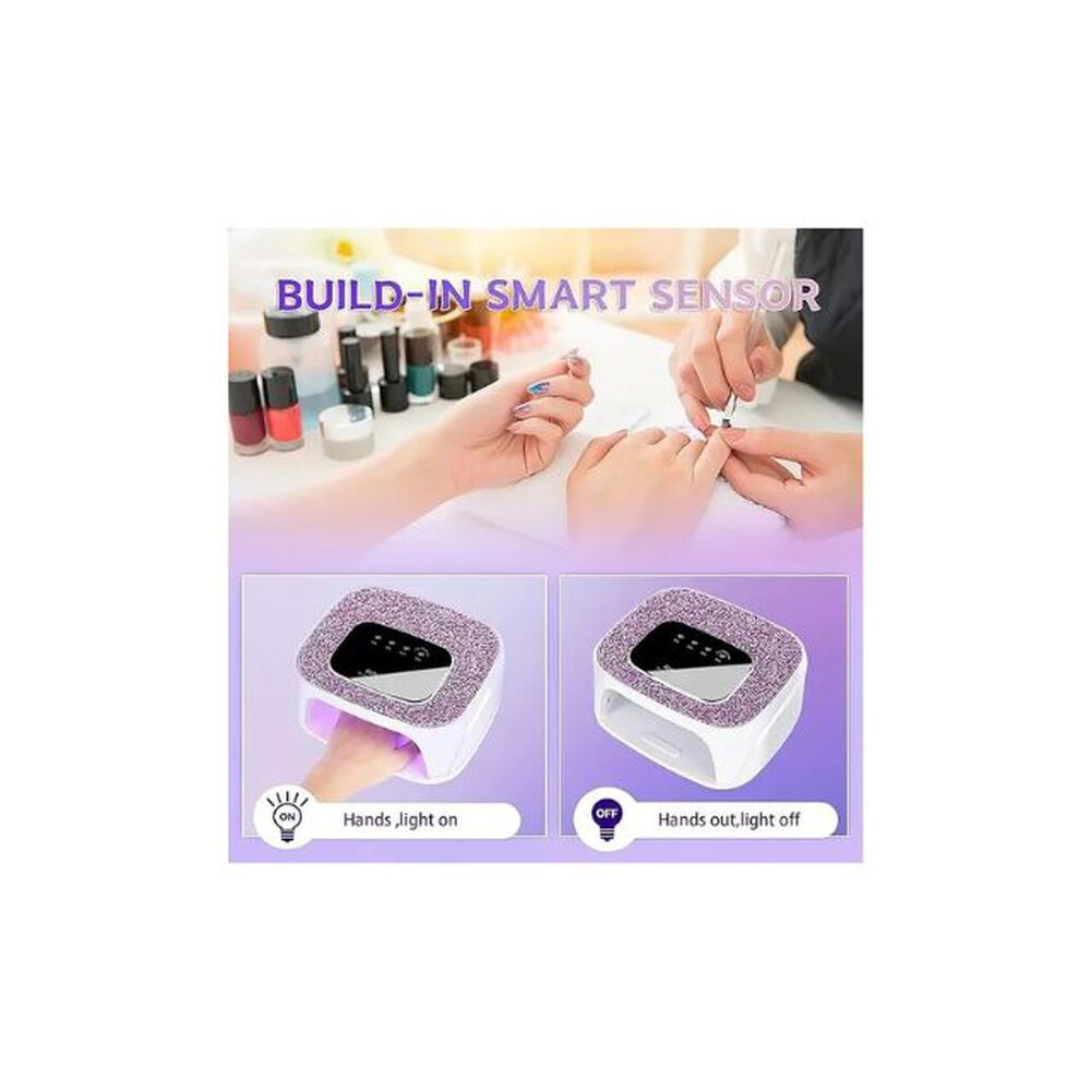 L&aacute;mpara De U&ntilde;as De 168 W, Luz Uv image number 5.0