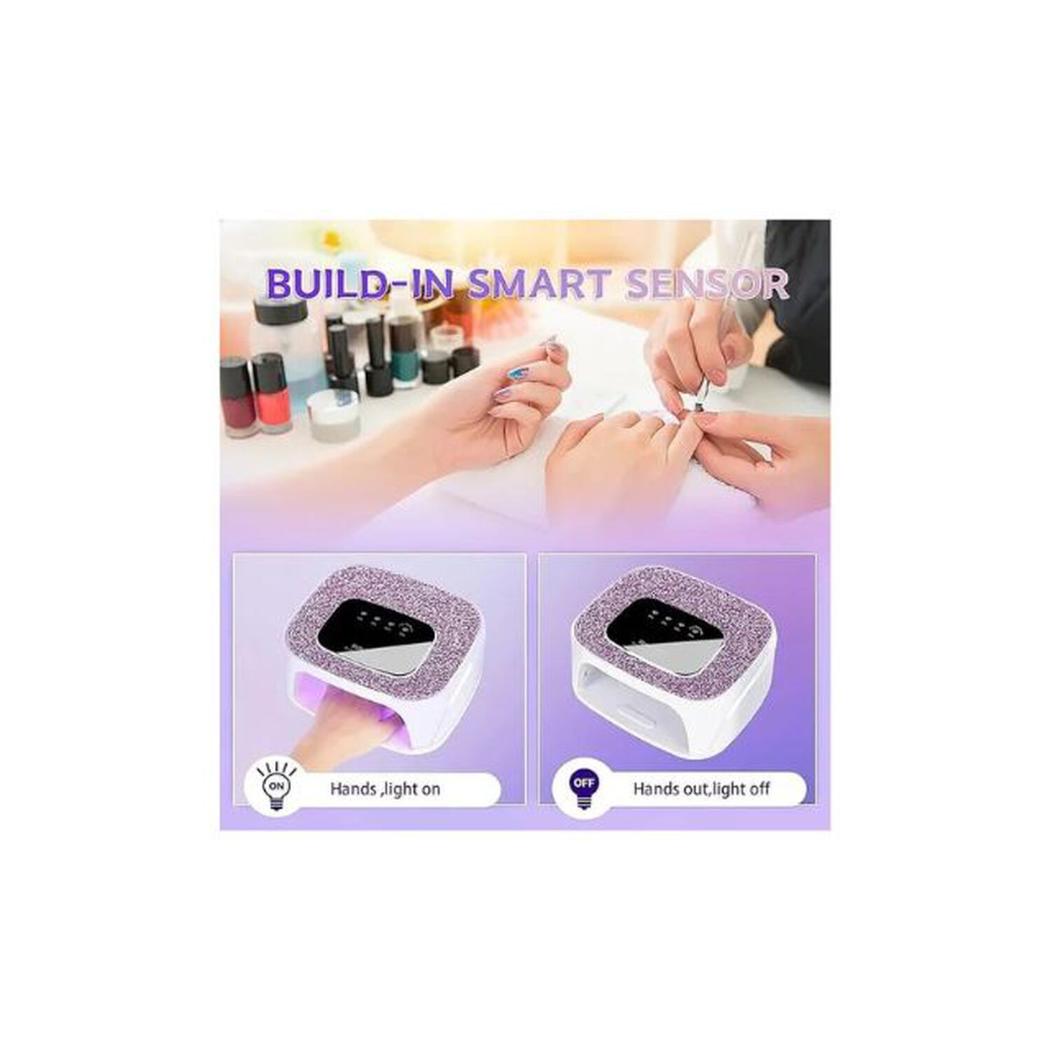 L&aacute;mpara De U&ntilde;as De 168 W, Luz Uv image number 5.0