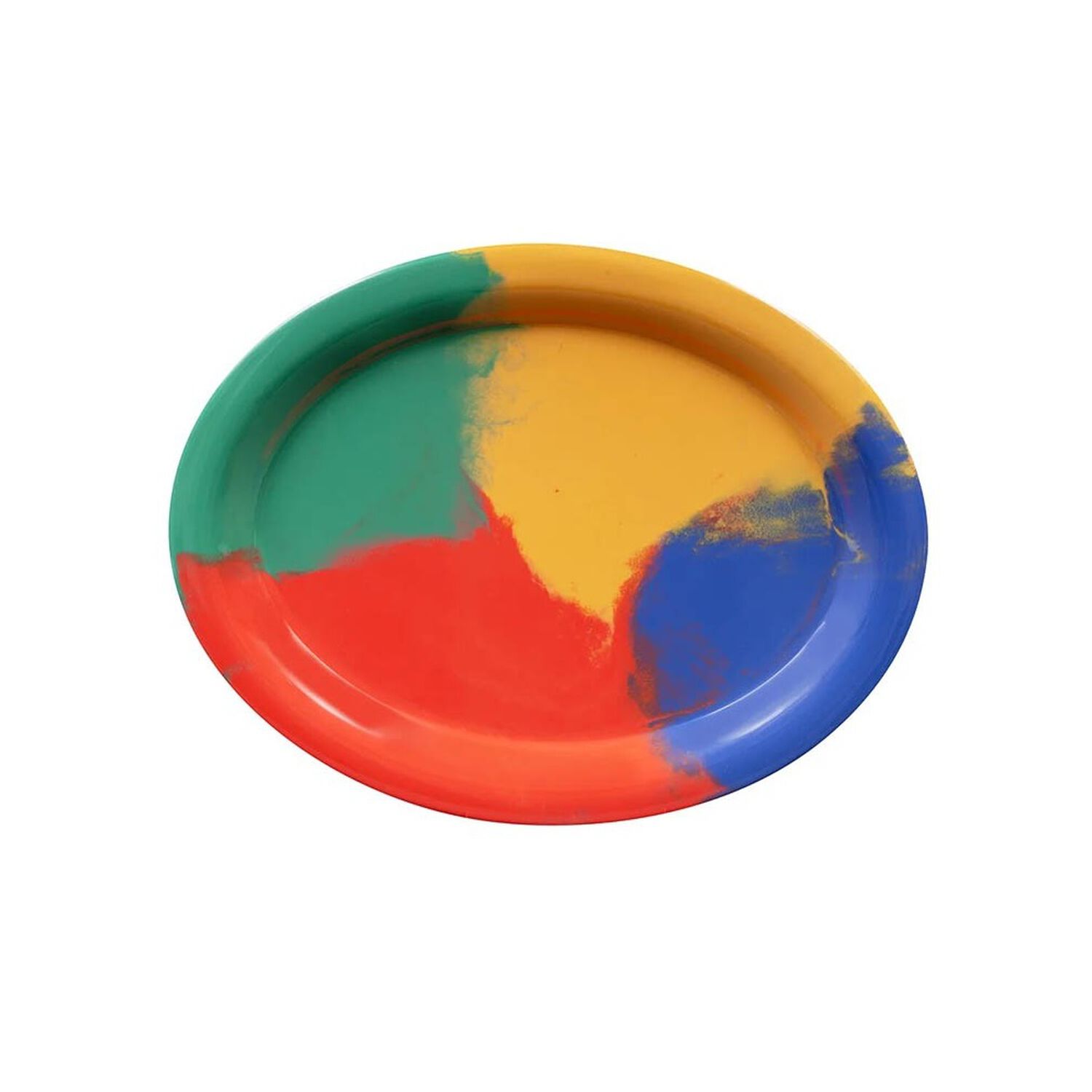Set 3 Plato Ovalado Melamina Celebration 34 X 26 Cm image number 1.0