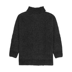 Sweater Chenille Liso Regular Cuello Alto Beatle Mujer Geeps