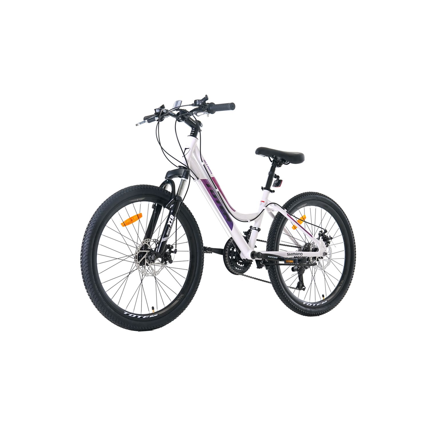 Bicicleta Totem Mtb Aro 24 Modelo Sitara Blanco image number 4.0