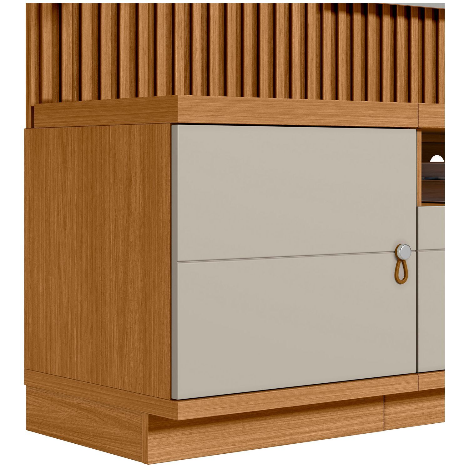 Home Tv Di Poretti Design Ouro Ttv / 1 Puerta / 2 Cajones image number 3.0