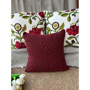 Set De 3 Cojines Combinados Rojo Primaveral Paga 2, Lleva 3!