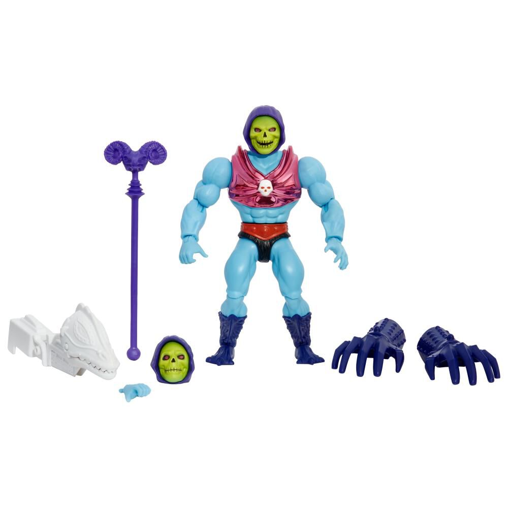 Figura Coleccionable Masters Of The Universe Origins Skeletor Garra image number 2.0