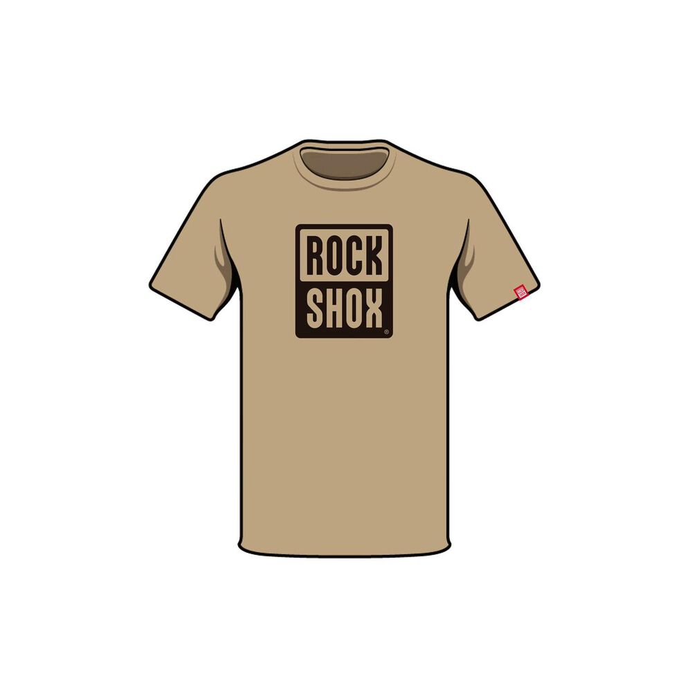 Polera Rockshox Manga Corta R2202 Café image number 1.0