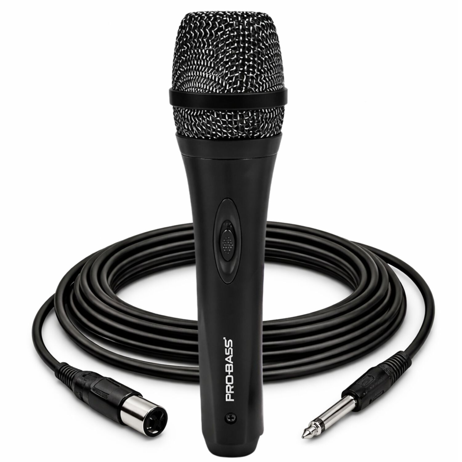Micr&oacute;fono Profesional Din&aacute;mico 3mt Pro-bass (aux 6.3 Mm) image number 1.0