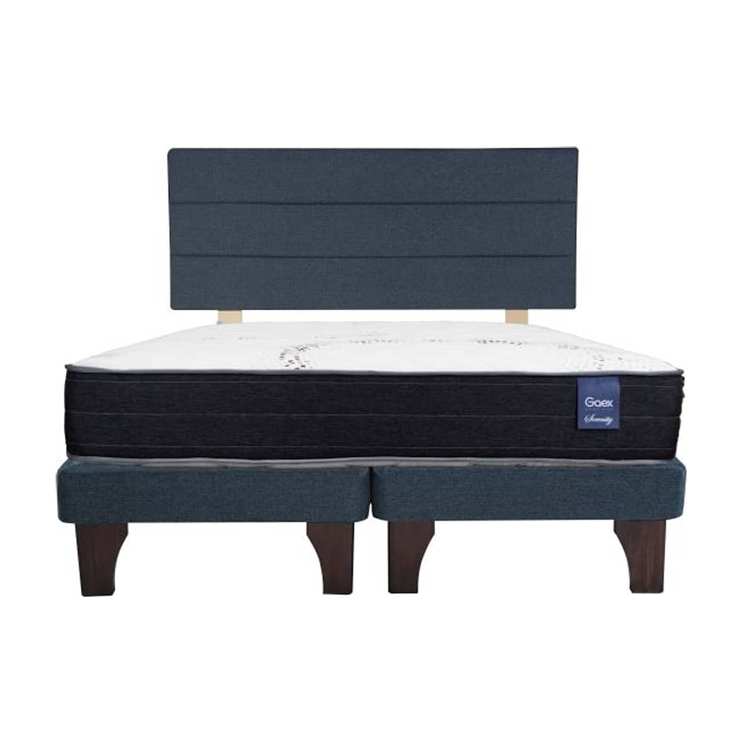 Cama Europea 2 Plazas 190 Respaldo Atacama image number 3.0