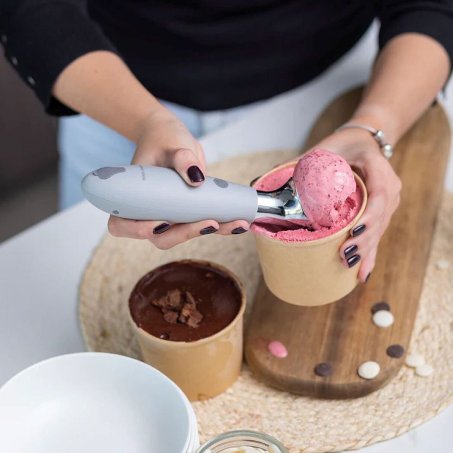 Cuchara Recargable Gelato Simple Cook image number 3.0