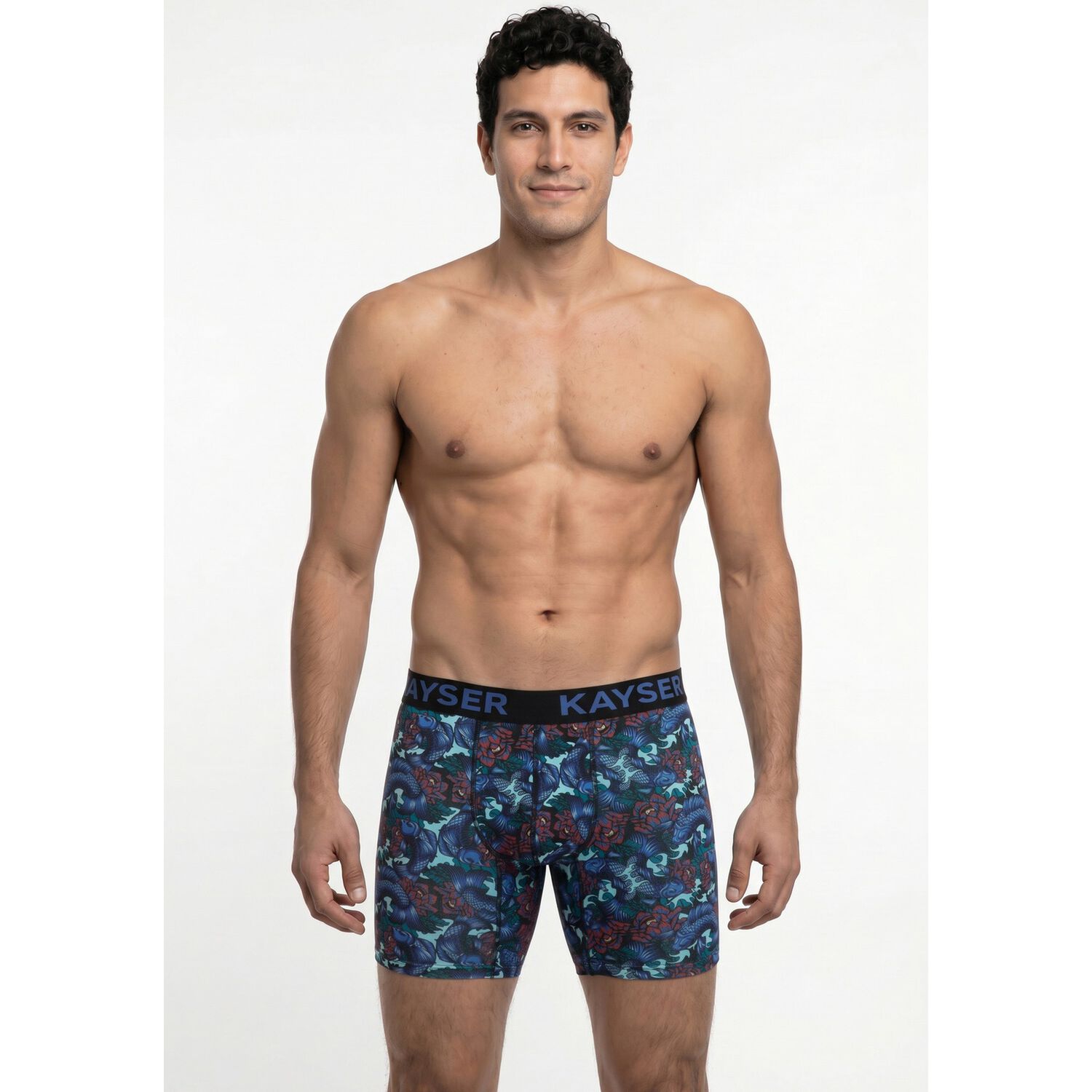 Pack De 3 Boxers Algod&oacute;n Hombre Kayser P393.281-azu image number 1.0