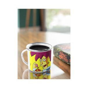 Taza Enlozada Lechera Bob Pati&ntilde;o Los Simpson Dibujo