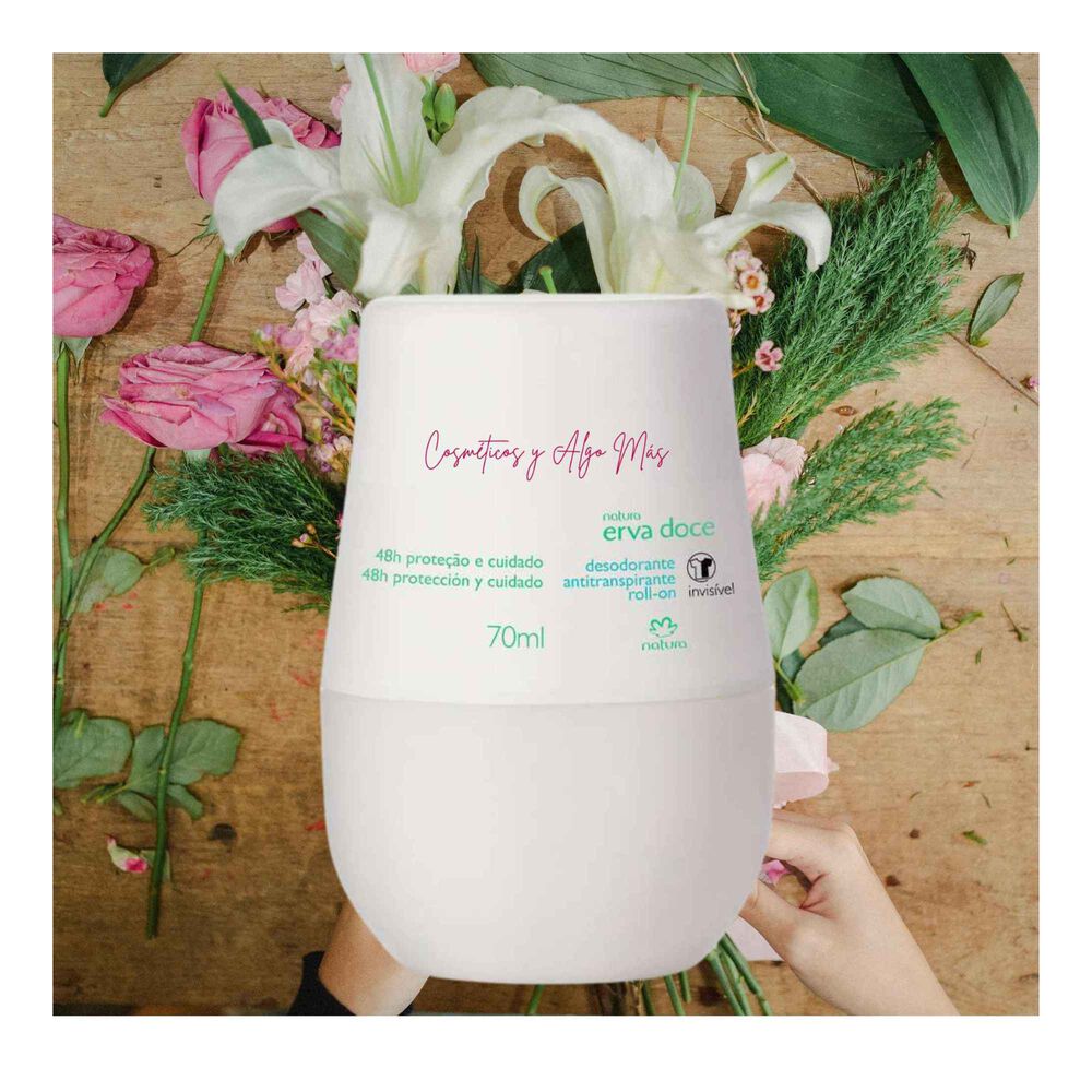 Desodorante Antitranspirante Roll-on Invisible Erva Doce image number 1.0