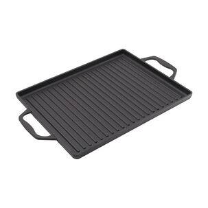 Plancha Parrilla Churrasquera Wayu Con Asas Hierro 44x28 Cm